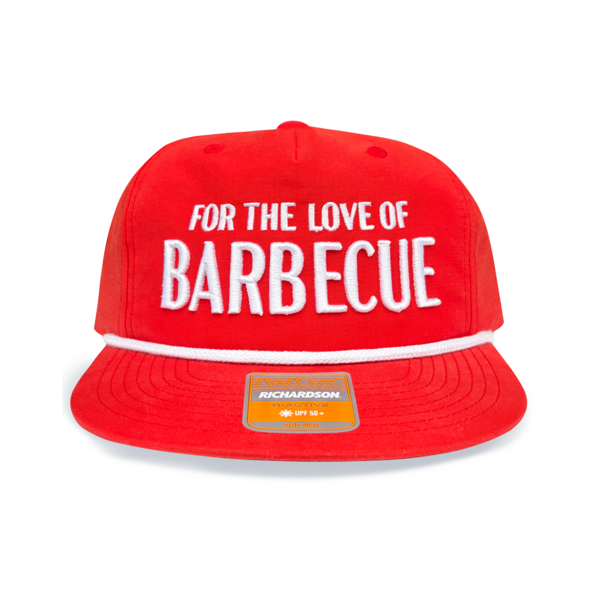 melvin's red for the love of bbq hat