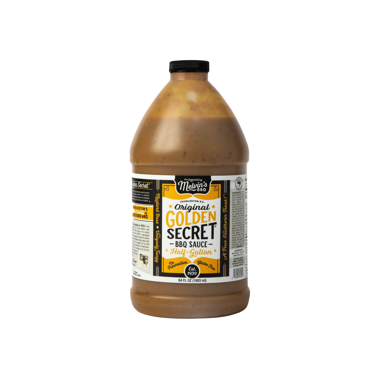 Melvin's Original Golden Sauce - 1/2 Gallon