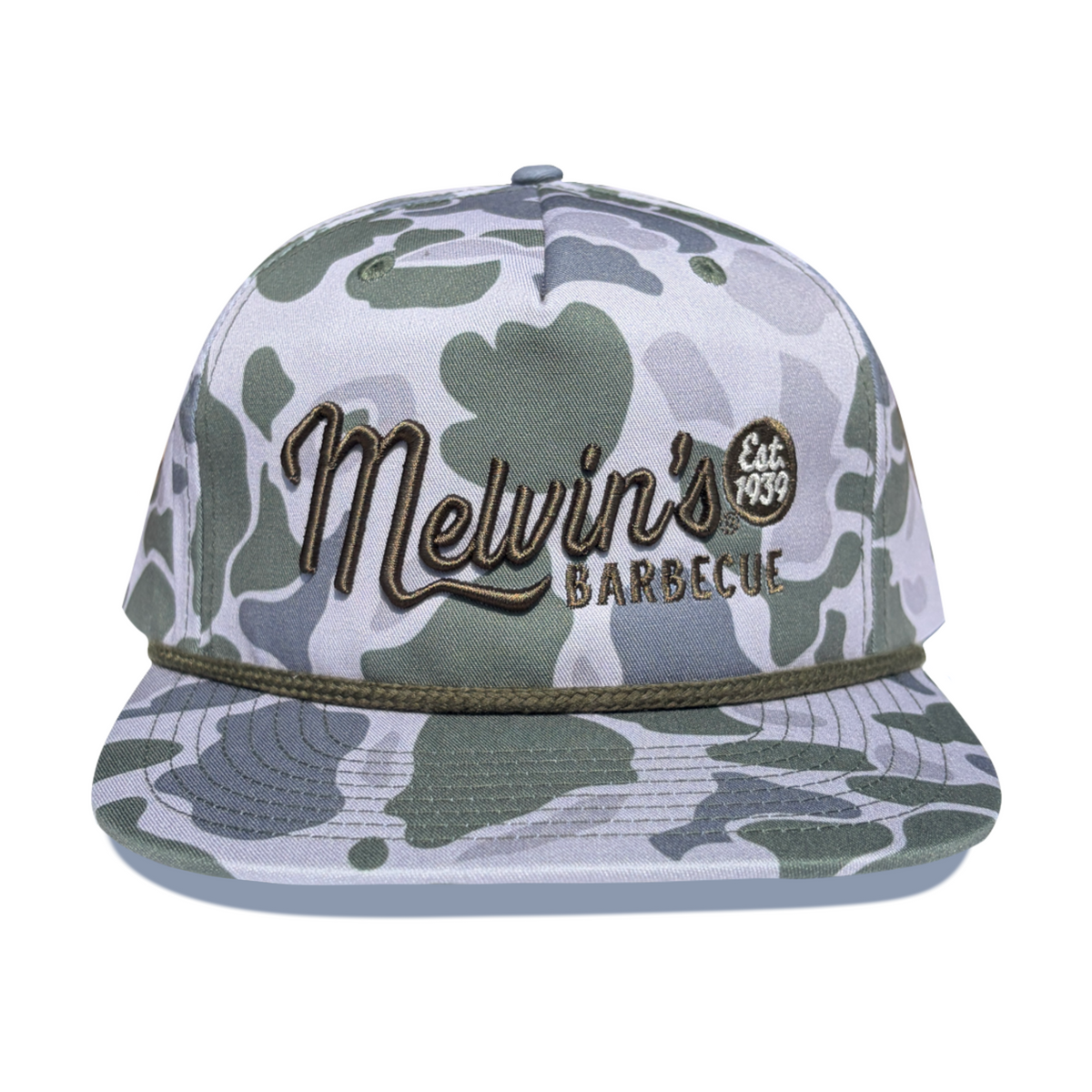 melvin's camo richardson rope hat