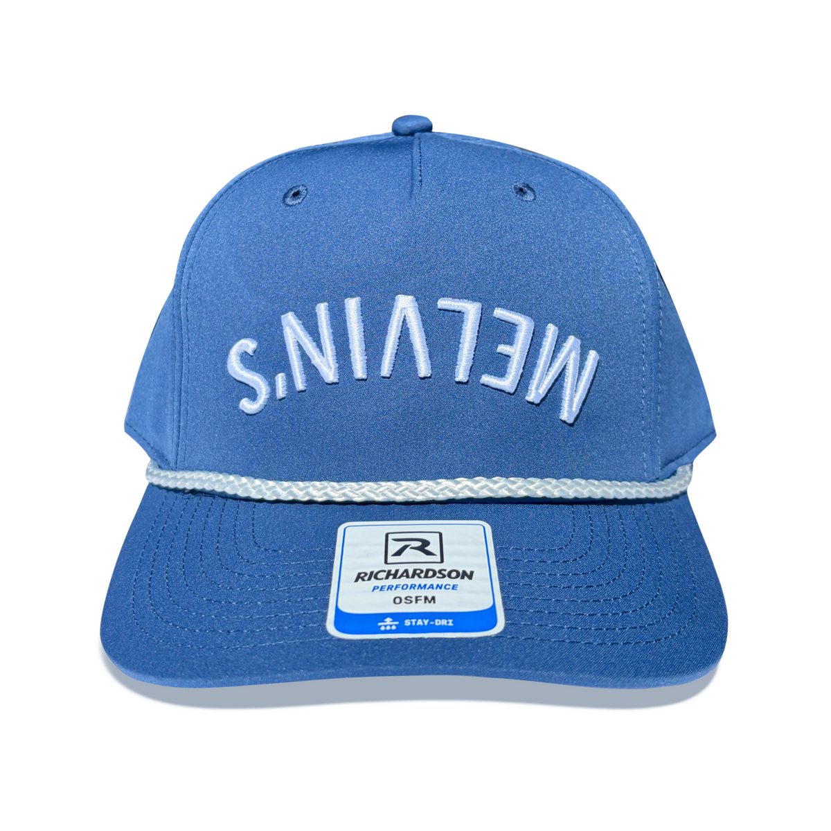 melvin's upside down blue richardson hat