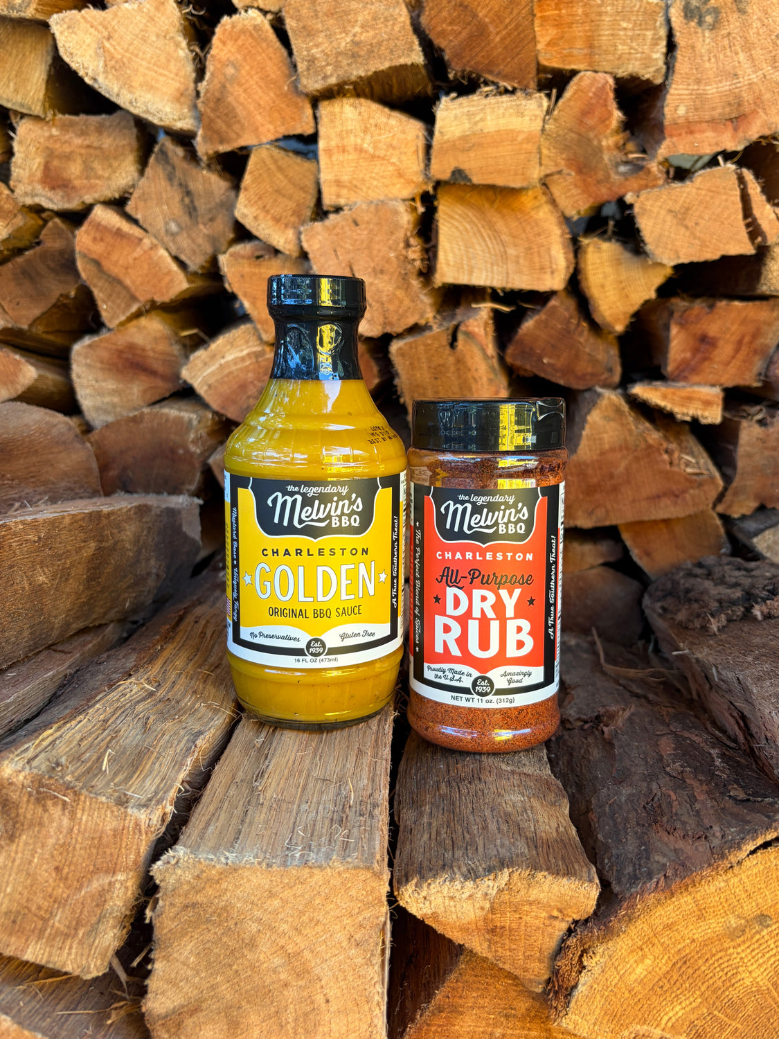 Melvin's BBQ Sauce & Rub Duo