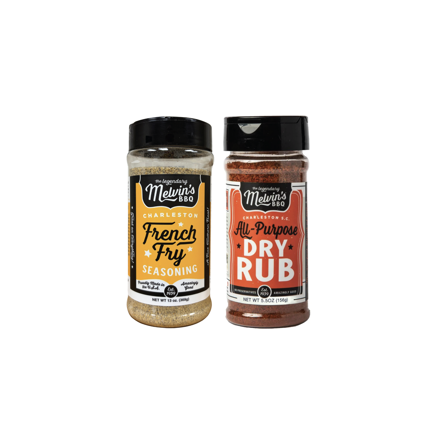 Melvin's BBQ Sauce & Rub Duo