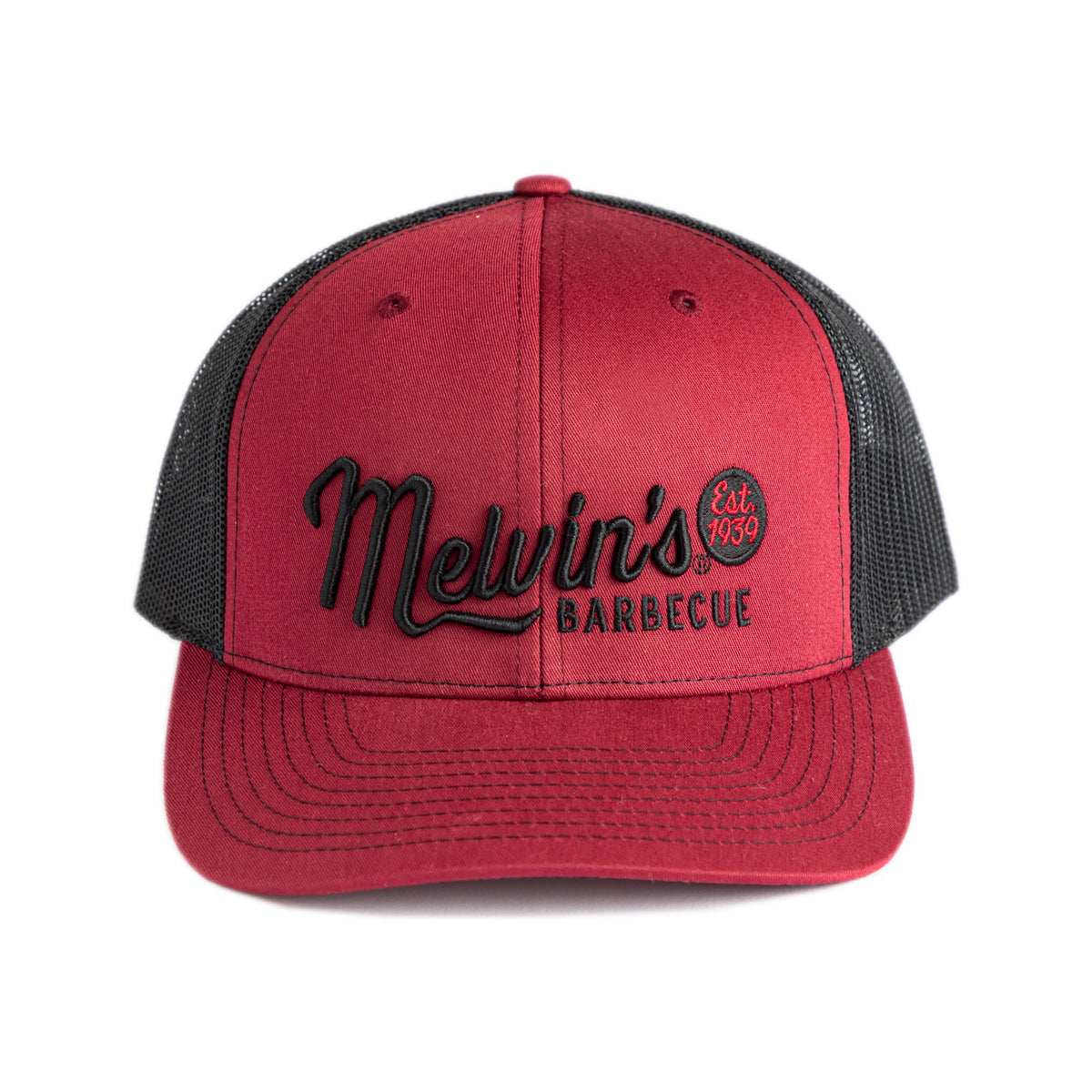 melvin's maroon richardson stitch hat