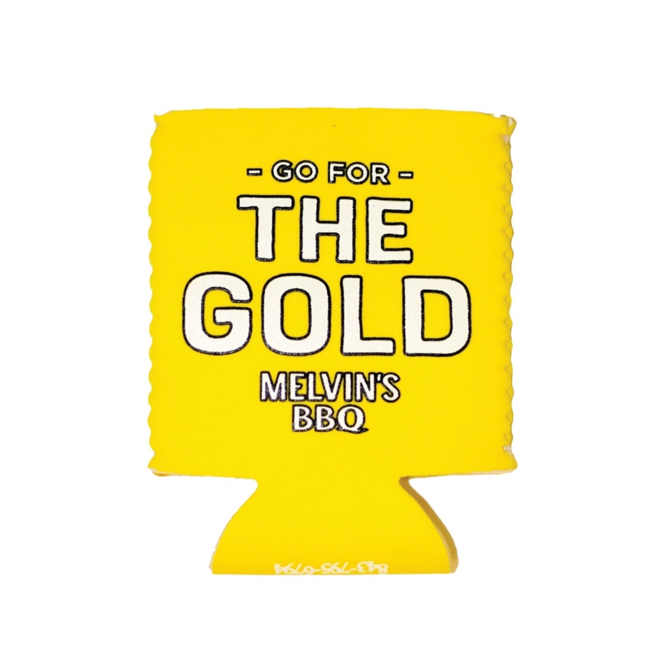 Go For the Gold Yellow Koozie