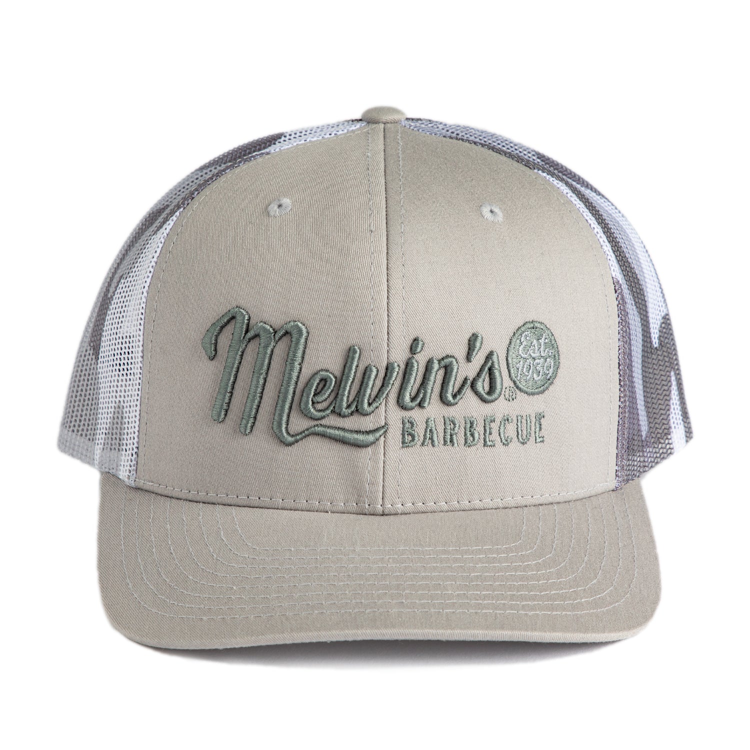 Melvin's Silver Camo Richardson Stitch Hat